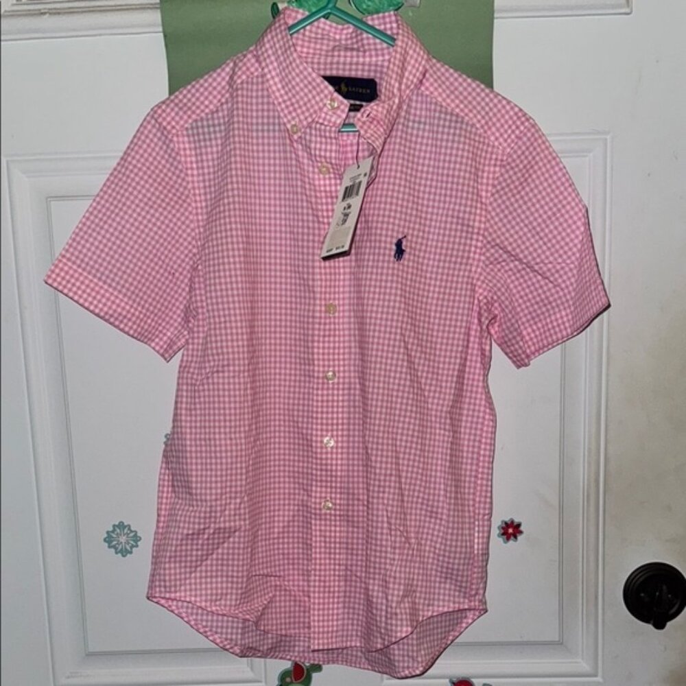 Polo by Ralph Lauren Pink Casual Button Down Shirt